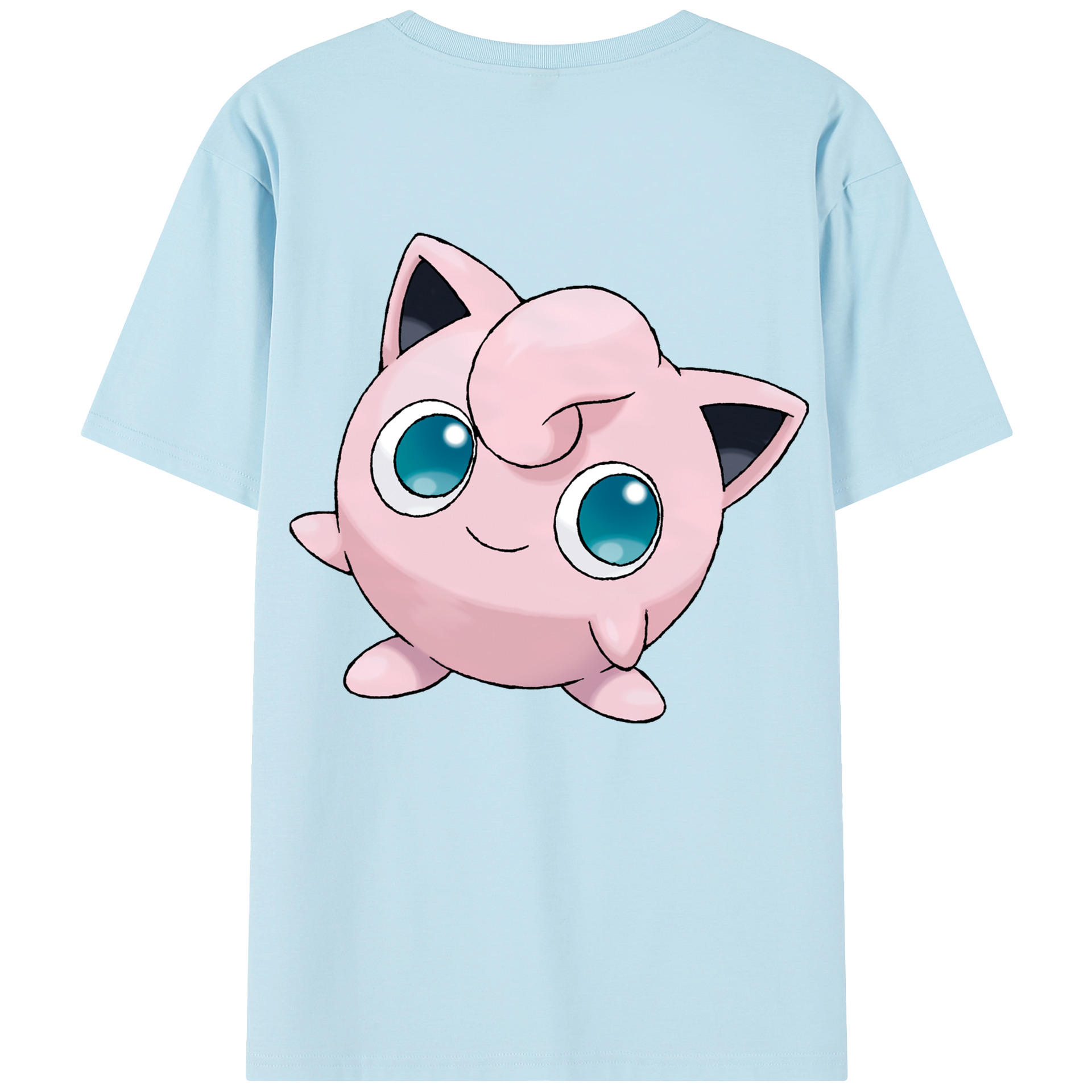 （画像用） ポケットモンスター Pokémon 綿100％半袖Tシャツ（背面プリント）